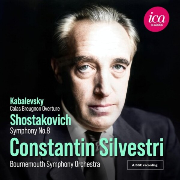 Shostakovich - Symphony no.8; Kabalevsky - Colas Breugnon Overture | ICA Classics ICAC5176
