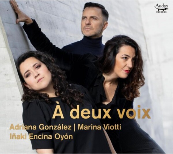 A deux voix: Works for Voices and Piano | Audax ADX11209