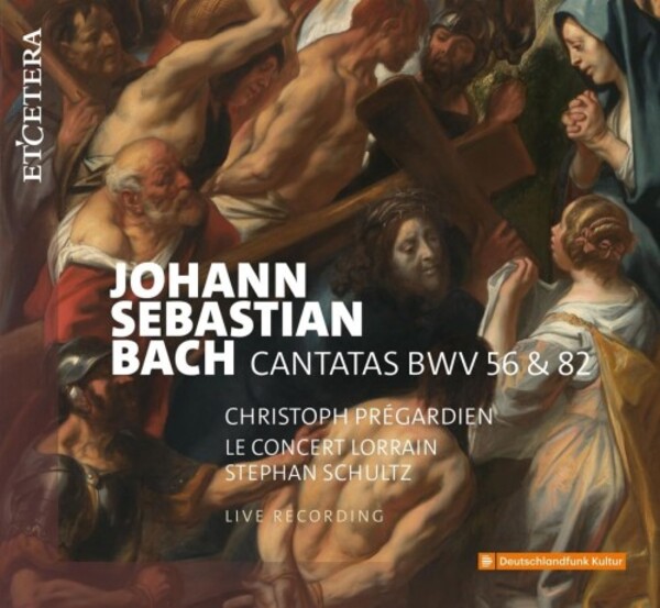 JS Bach - Cantatas BWV 56 & 82 | Etcetera KTC1704
