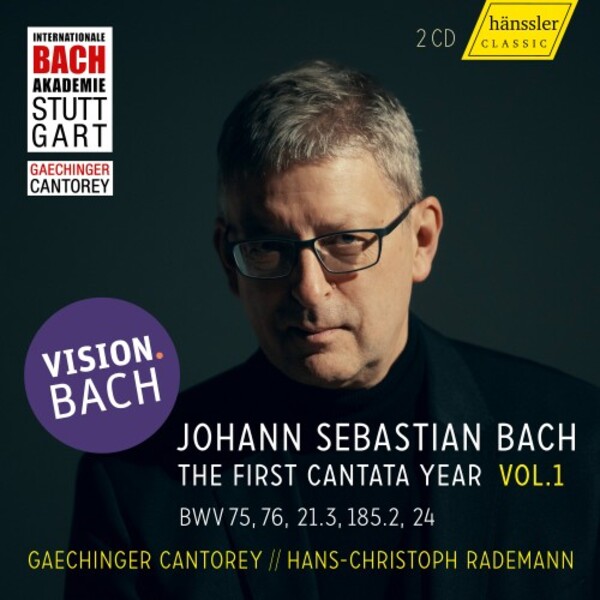 JS Bach - The First Cantata Year Vol.1 | Haenssler Classic HC23025