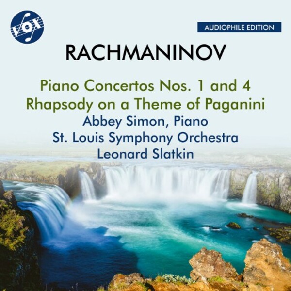 Rachmaninov - Piano Concertos 1 & 4, Paganini Rhapsody | Vox Classics VOXNX3030CD