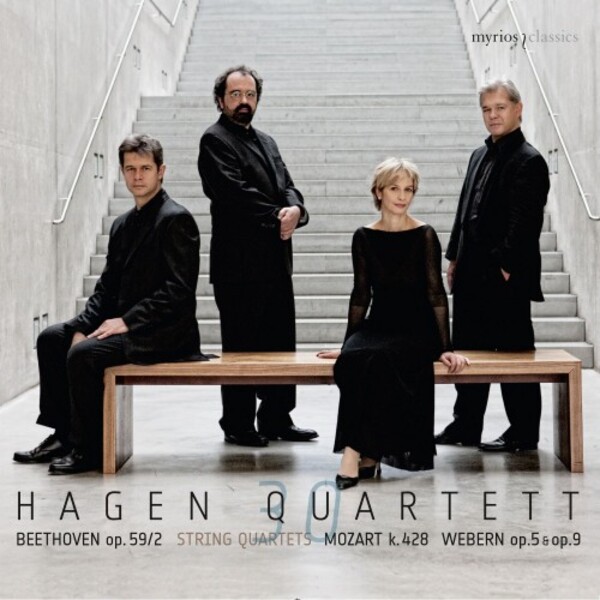 Hagen Quartett 30: Beethoven, Mozart, Webern | Myrios MYR006CD