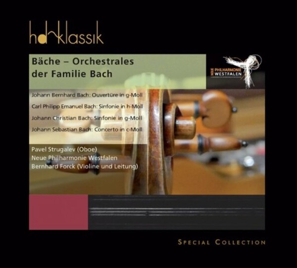 Four Times Bach: Orchestral Works of the Bach Family | Cybele HDKLASSIKSC832301