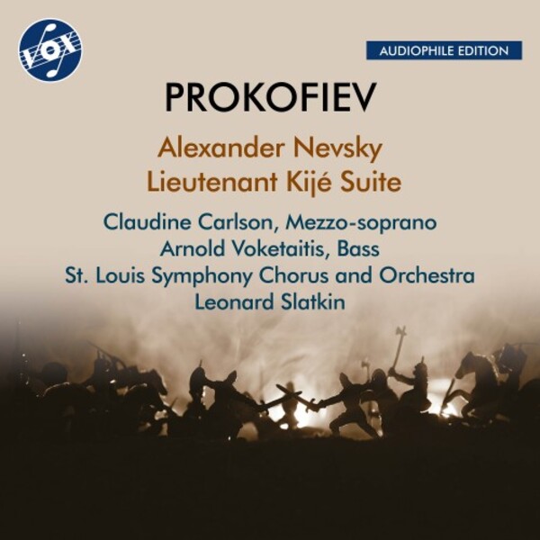 Prokofiev - Alexander Nevsky, Lieutenant Kije Suite | Vox Classics VOXNX3033CD