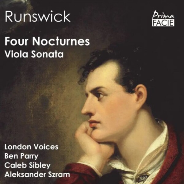 Runswick - Four Nocturnes, Viola Sonata (Vinyl LP) | Prima Facie PFLP002