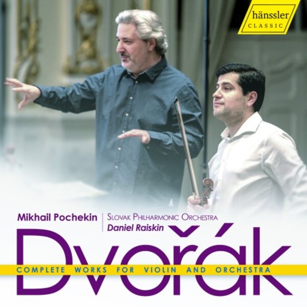 Dvorak - Complete Works for Violin and Orchestra | Haenssler Classic HC23057