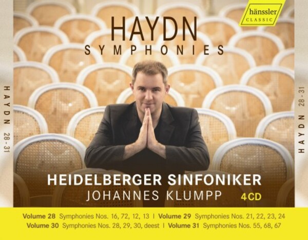 Haydn - Complete Symphonies Vol.28-31 | Haenssler Classic HC23081