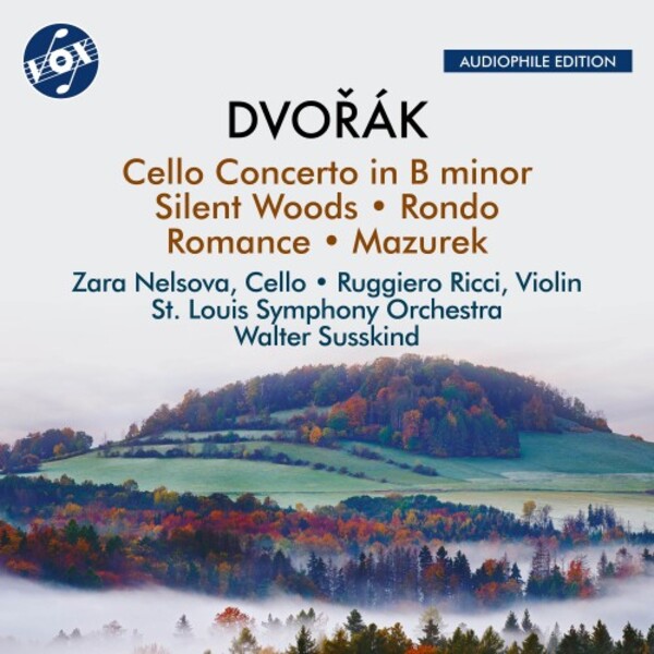 Dvorak - Cello Concerto, Silent Woods, Rondo, Romance, Mazurek | Vox Classics VOXNX3034CD