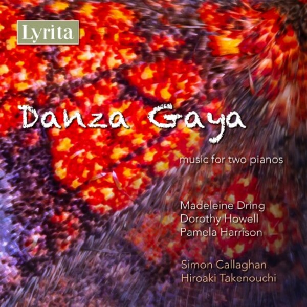 Danza Gaya: Music for Two Pianos by Dring, Howell & P Harrison | Lyrita SRCD433