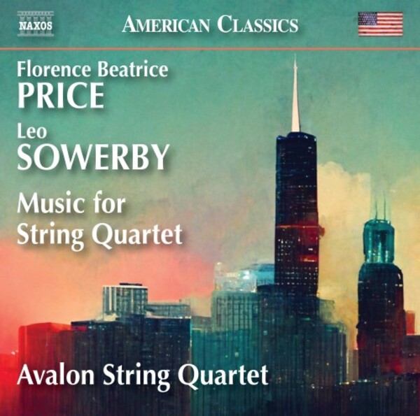 Price & Sowerby - Music for String Quartet | Naxos - American Classics 8559941