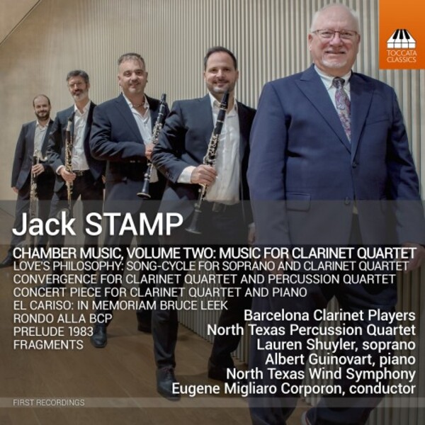 Stamp - Chamber Music Vol.2: Music for Clarinet Quartet | Toccata Classics TOCC0725