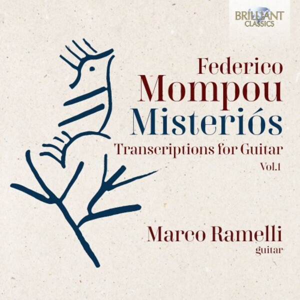 Mompou - Misterios: Transcriptions for Guitar Vol.1 | Brilliant Classics 96709