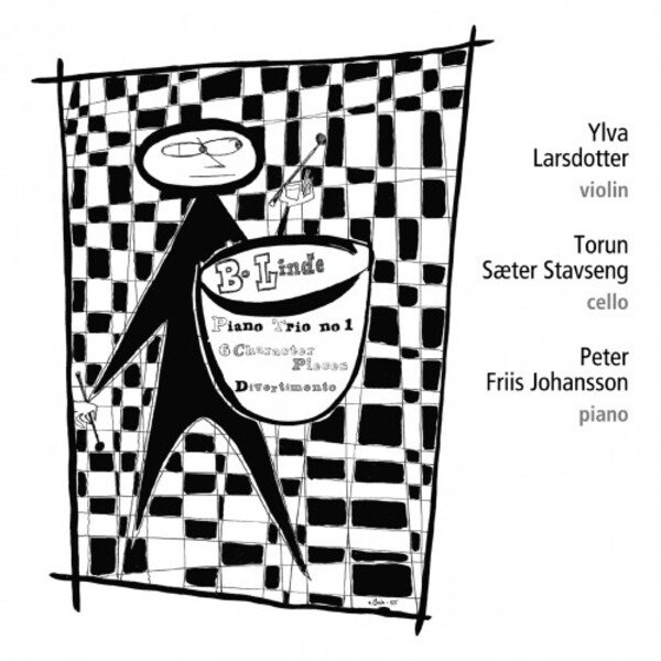 B Linde - Piano Trio no.1, 6 Character Pieces, Divertimento | DB Productions DBCD213