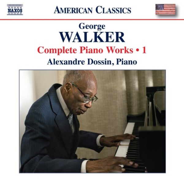G Walker - Complete Piano Works Vol.1 | Naxos - American Classics 8559916
