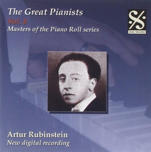 Masters of the Piano Roll Vol.8: Artur Rubinstein | Dal Segno DSPRCD024