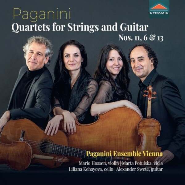 Paganini - Guitar Quartets Vol.4 | Dynamic CDS7974