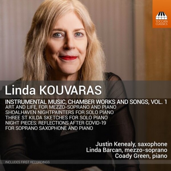 Kouvaras - Instrumental Music, Chamber Works and Songs Vol.1 | Toccata Classics TOCC0729