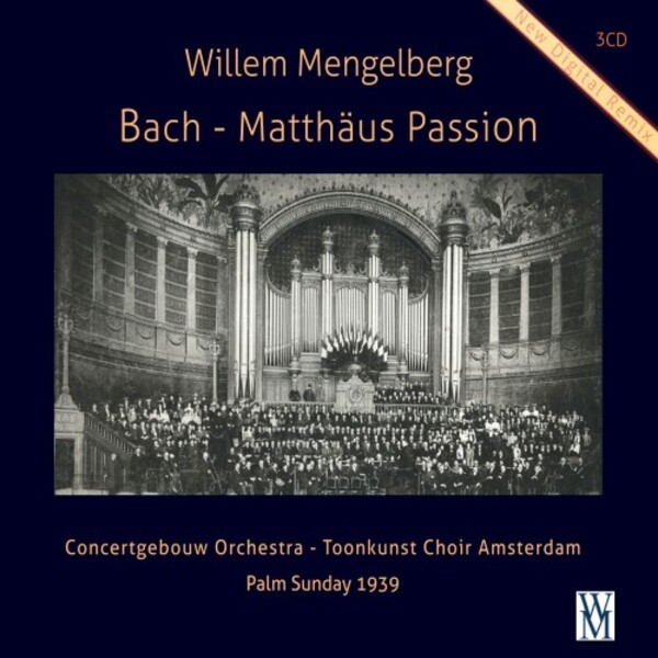 JS Bach - St Matthew Passion | WM WMS20240103