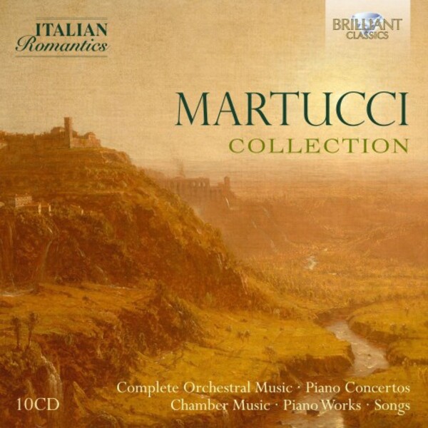 Martucci Collection - Orchestral & Chamber Music, Piano Works, Songs | Brilliant Classics 96920