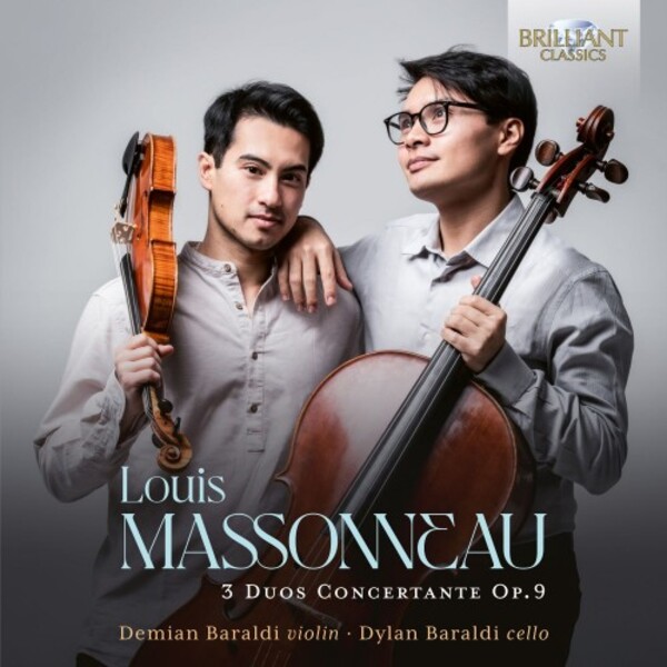 Massonneau - 3 Duos Concertante, op.9 | Brilliant Classics 96758