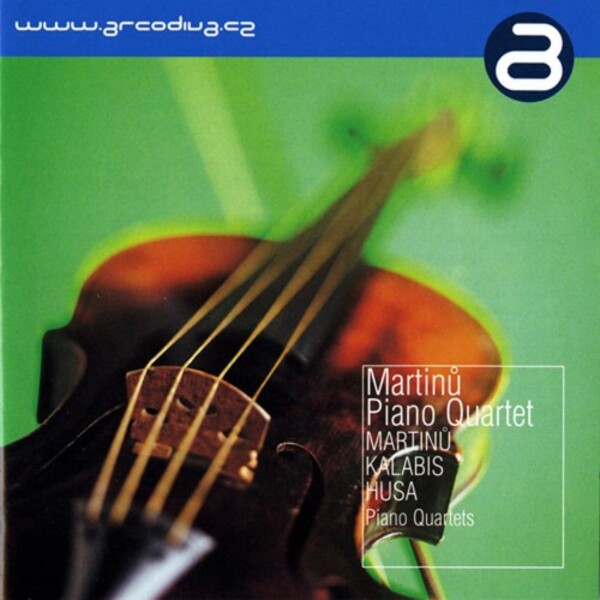 Martinu, Kalabis, Husa - Piano Quartets | Arco Diva UP0027