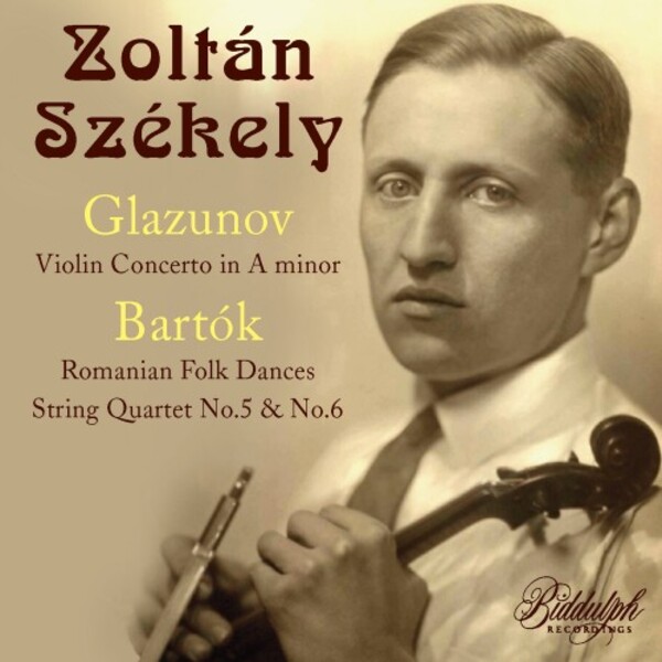 Zoltan Szekely plays Glazunov & Bartok