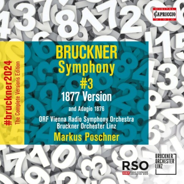 Bruckner - Symphony no.3 (1877 version) | Capriccio C8095