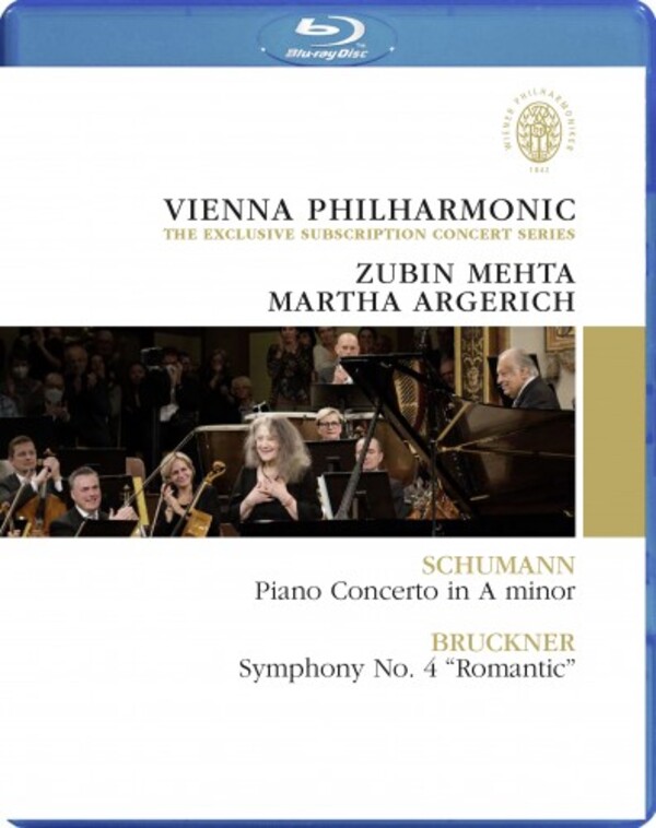 Schumann - Piano Concerto; Bruckner - Symphony no.4 (Blu-ray)