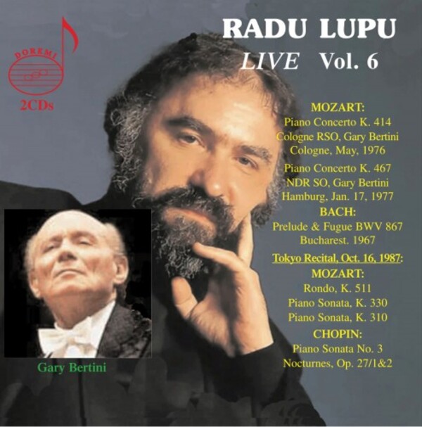 Radu Lupu Live Vol.6: Mozart, JS Bach, Chopin