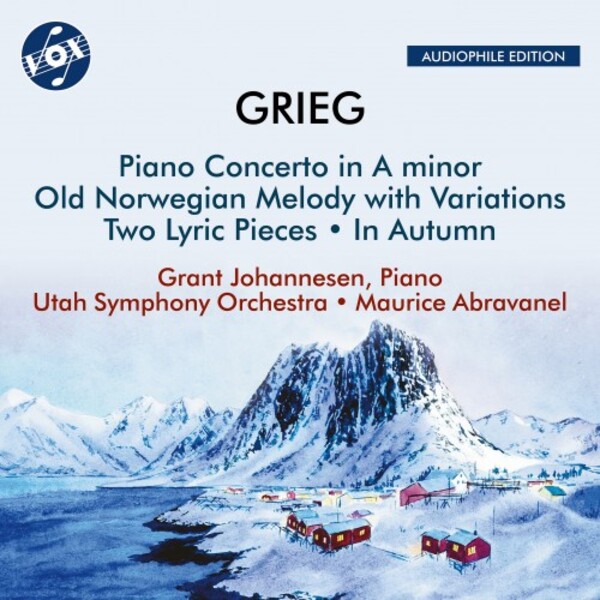 Grieg - Piano Concerto, Old Norwegian Melody with Variations, etc.