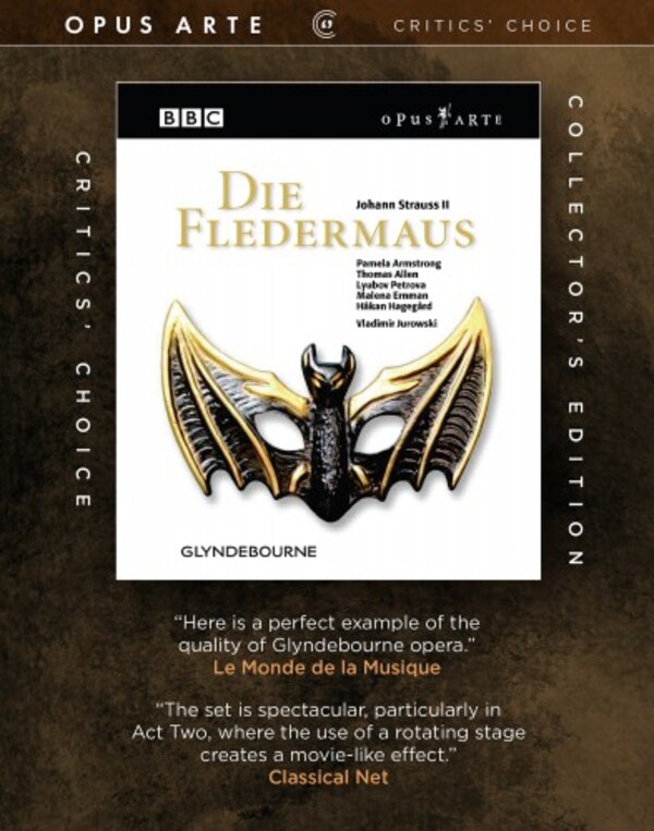 J Strauss II - Die Fledermaus | Opus Arte OABD7004D