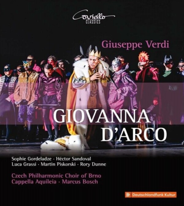 Verdi - Giovanna d�Arco (Blu-ray) | Coviello Classics COV92419