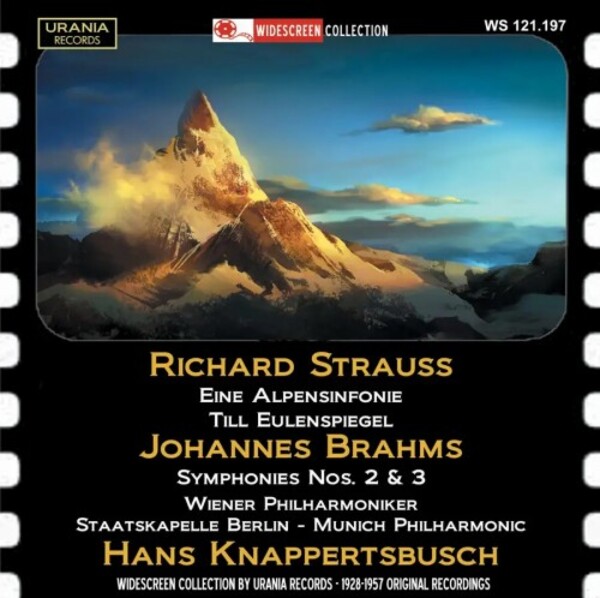 Knappertsbusch conducts R Strauss & Brahms | Urania WS121197