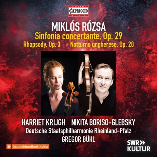 Rozsa - Sinfonia concertante, Rhapsody, Notturno ungherese