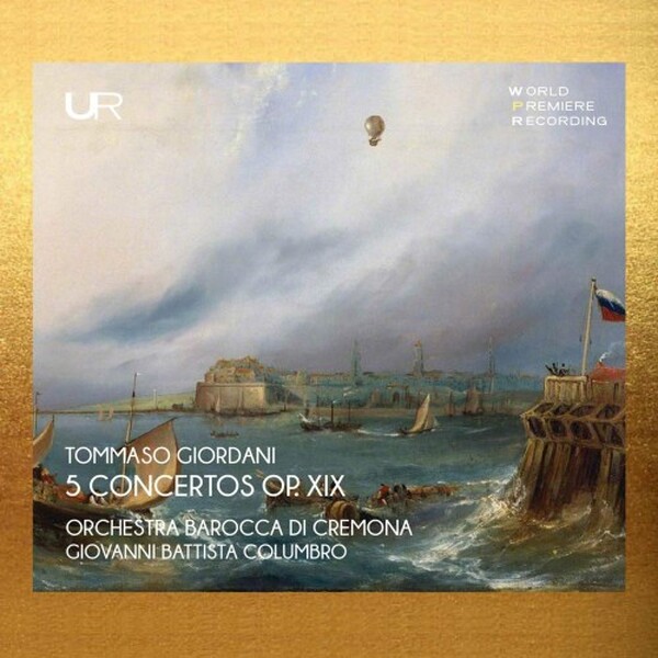 Giordani - 5 Flute Concertos, op.19 | Urania LDV14125