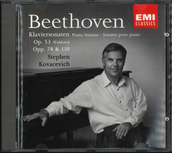 Beethoven, Stephen Kovacevich - Piano Sonatas Opp. 53, 78 & 110 (USED)