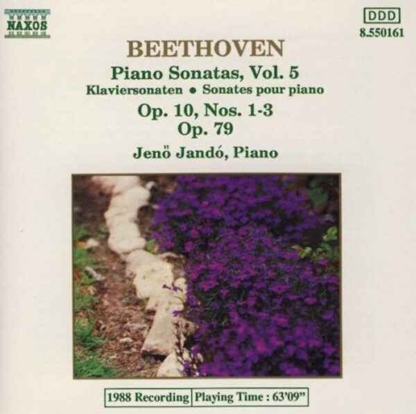Beethoven, Jen� Jand� - Piano Sonatas, Vol. 5 (USED) | Naxos 8550161