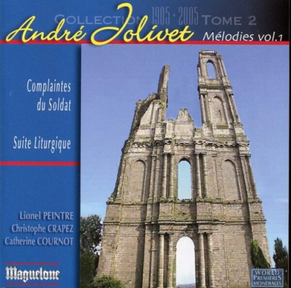 Andr� Jolivet, Lionel Peintre, Christophe Crapez, Catherine Cournot - M�lodies Vol.1 (USED) | Maguelone MAG111135