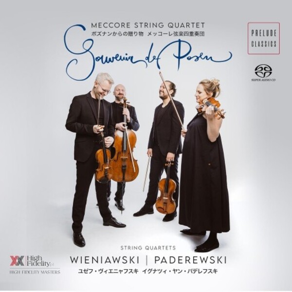 J Wieniawski, Paderewski - Souvenir de Posen: String Quartets