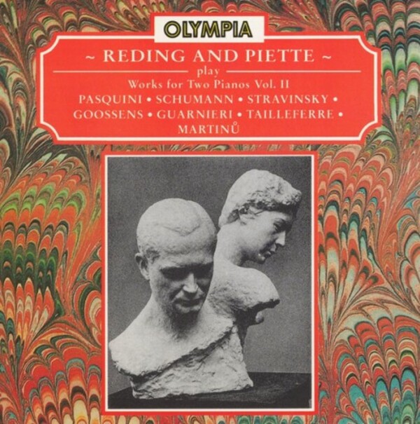 Reding And Piette - Works For Two Pianos Vol. II (USED) | Olympia OCD272 Reding And Piette - Works For Two Pianos Vol. II (USED) | Olympia OCD272