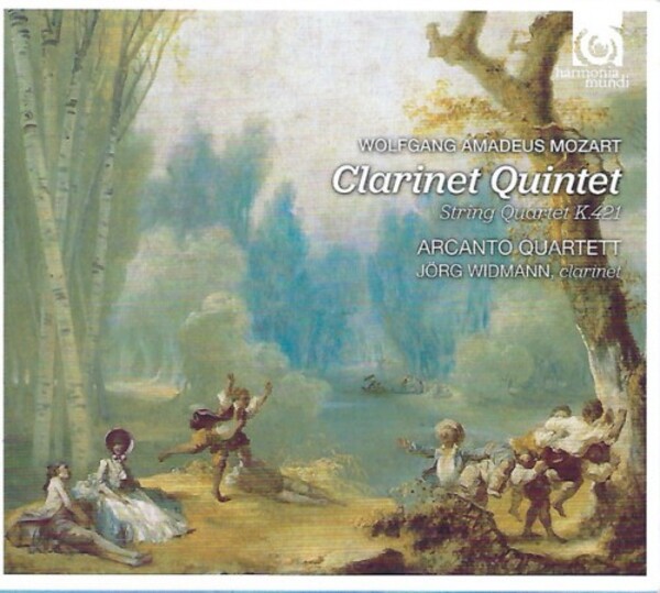 Mozart - Clarinet Quintet, String Quartet K421 (USED)