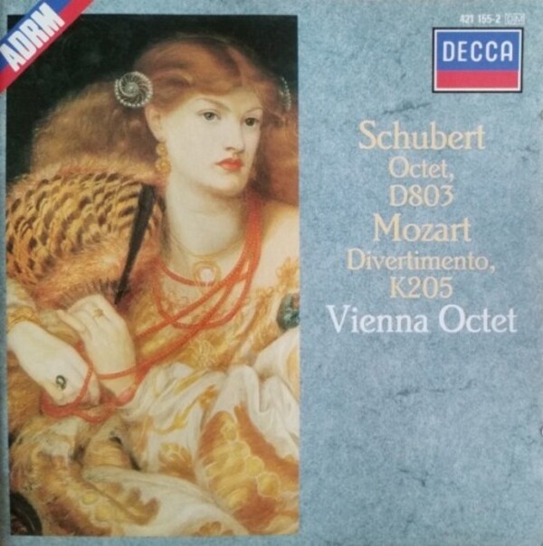 Schubert - Octet in F Major, D803 & Mozart - Divertimento, K205 (USED)