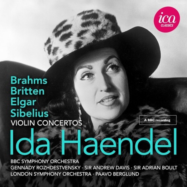 Brahms, Britten, Elgar, Sibelius - Violin Concertos