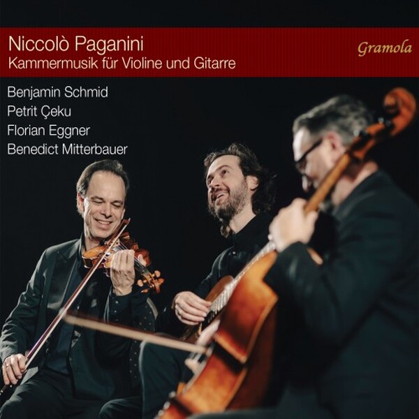 Paganini - Music for Violin, Viola, Cello and Guitar