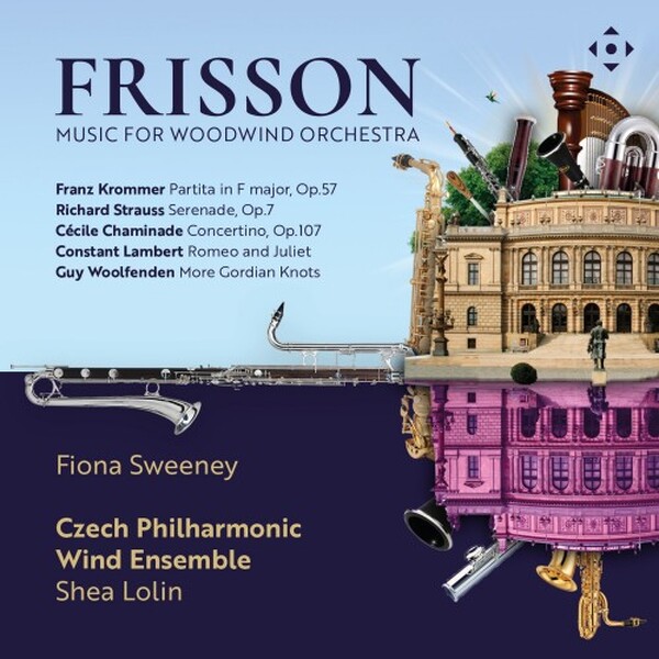 Frisson: Music for Woodwind Orchestra | Divine Art DDX21146