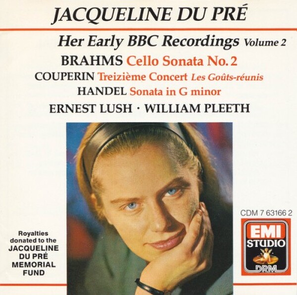 Jacqueline Du Pre - Her Early BBC Recordings Volume 2, Brahms Cello Sonata No. 2