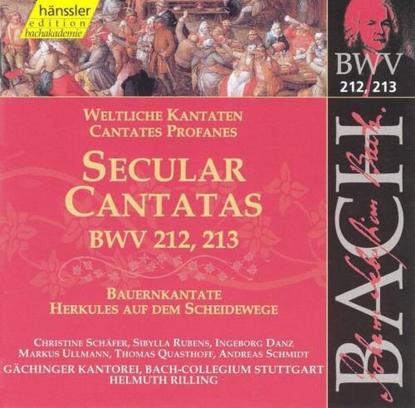 J S Bach - Secular Cantatas (BWV 212,213) (USED)