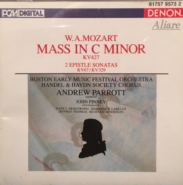 Mozart: Mass in C minor, 2 Epistle Sonatas (USED)