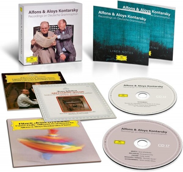 Alfons & Aloys Kontarsky: Recordings on Deutsche Grammophon