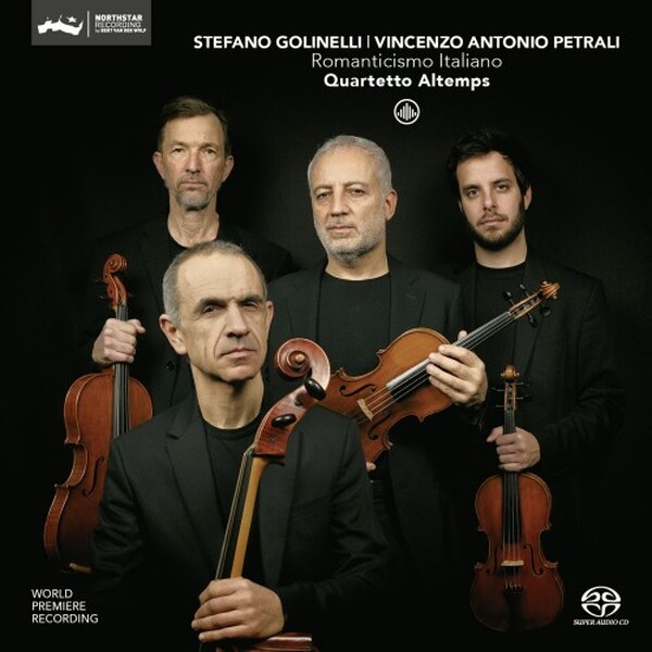 Romanticismo Italiano - Golinelli & Petrali: String Quartets | Challenge Classics CC720060